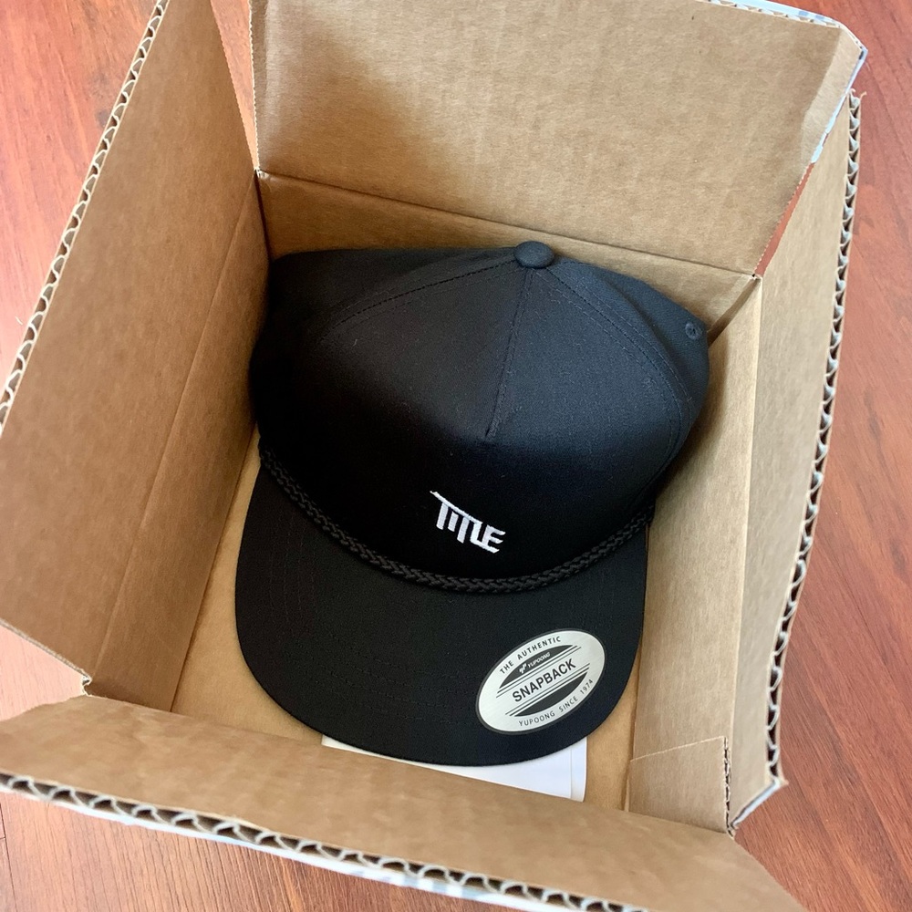 TITLE MTB Golf hat